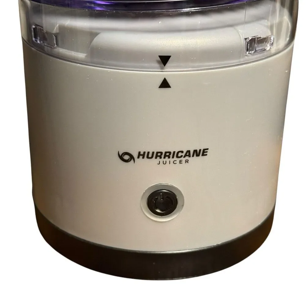 Hurricane Juicer Portable Citrus Juicer Gray Model 23086 USB Rechargeable Works